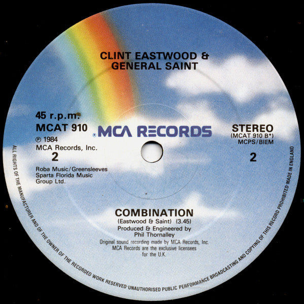 Clint Eastwood And General Saint ~ Last Plane (One Way Ticket) (Vinyl) - Djungel & Jazz
