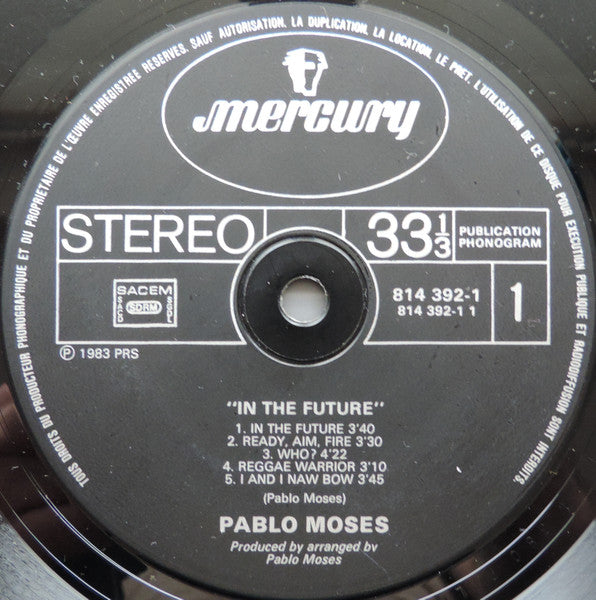 Pablo Moses : In The Future (LP, Album)