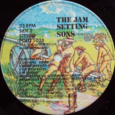 The Jam ~ Setting Sons (Vinyl) - Djungel & Jazz