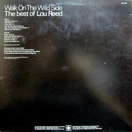 Lou Reed ~ Walk On The Wild Side - The Best Of Lou Reed (Vinyl) - Djungel & Jazz