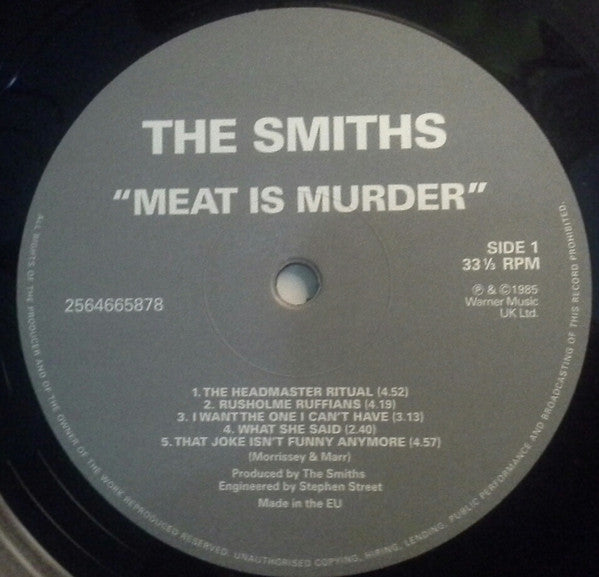The Smiths ~ Meat Is Murder (Vinyl) - Djungel & Jazz