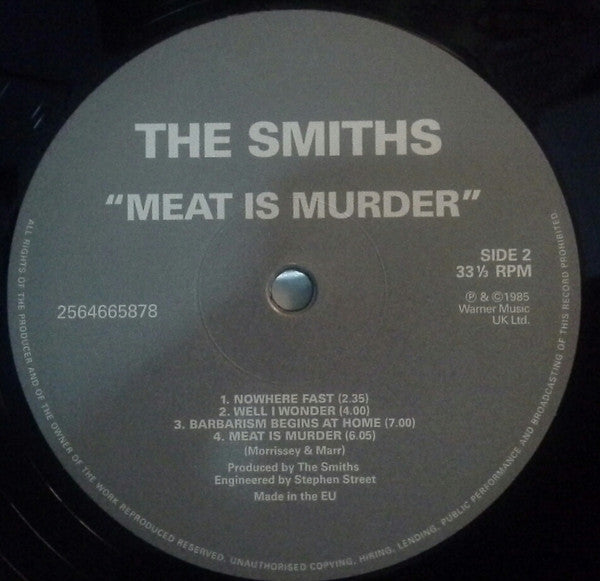 The Smiths ~ Meat Is Murder (Vinyl) - Djungel & Jazz