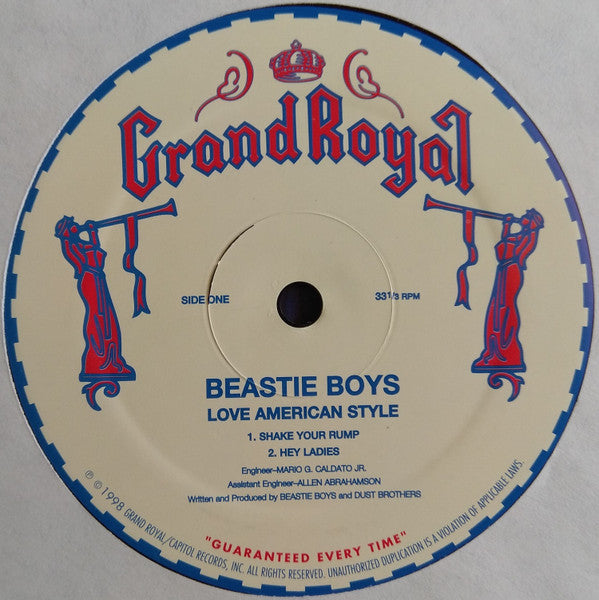 Beastie Boys : Love American Style EP (12", EP, RE)