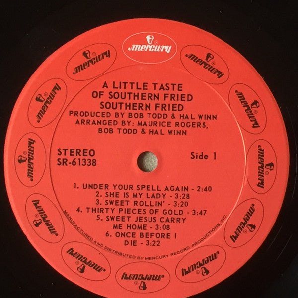 Southern Fried ~ A Little Taste Of Southern Fried (Vinyl) - Djungel & Jazz