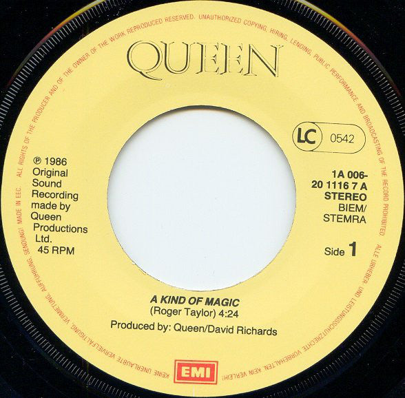 Queen ~ A Kind Of Magic (Vinyl) - Djungel & Jazz