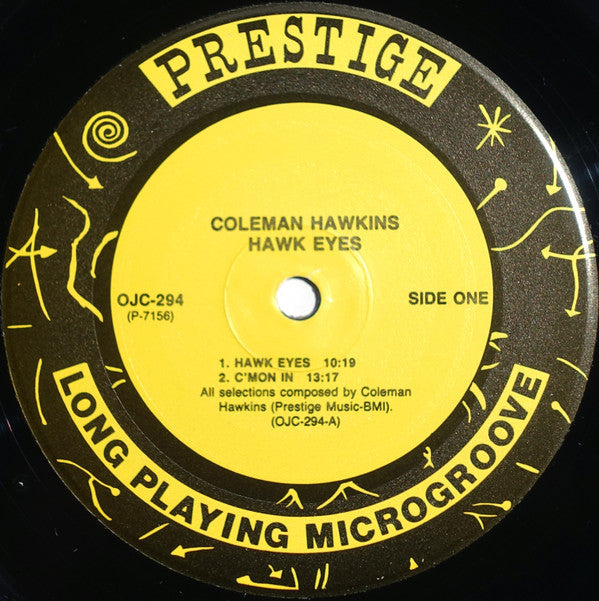 Coleman Hawkins ~ Hawk Eyes! (Vinyl) - Djungel & Jazz