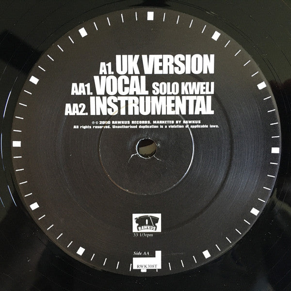 Talib Kweli & Hi-Tek ~ Down For The Count (Vinyl) - Djungel & Jazz