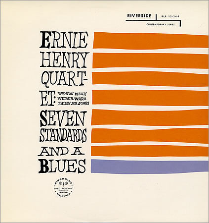 Ernie Henry Quartet ~ Seven Standards And A Blues (Vinyl) - Djungel & Jazz