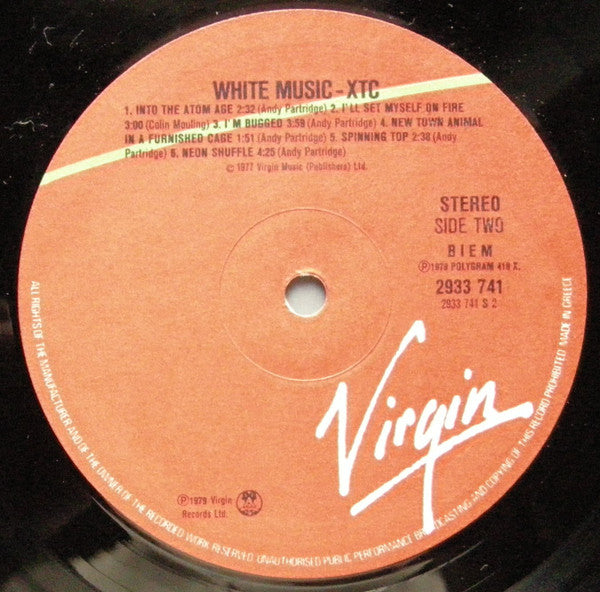 XTC ~ White Music (Vinyl) - Djungel & Jazz