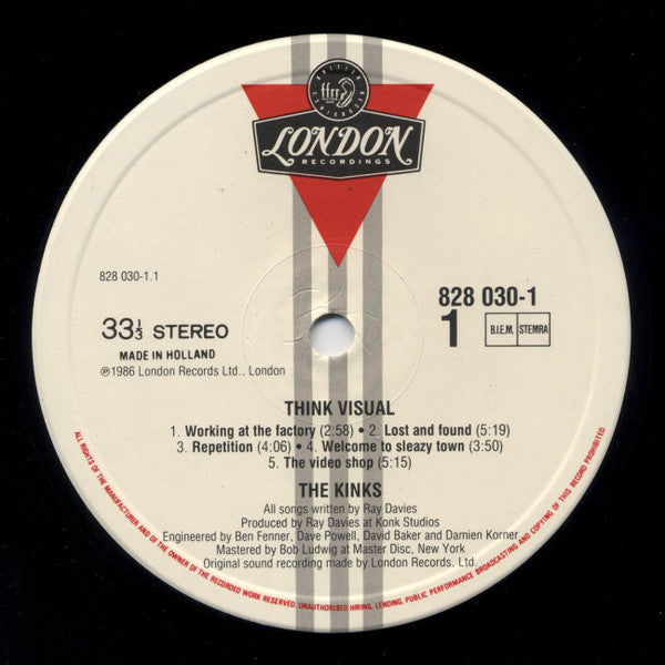 The Kinks ~ Think Visual (Vinyl) - Djungel & Jazz