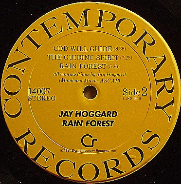 Jay Hoggard : Rain Forest (LP, Album)