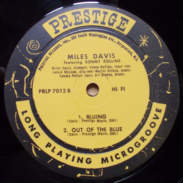 Miles Davis Featuring Sonny Rollins ~ Dig (Vinyl) - Djungel & Jazz