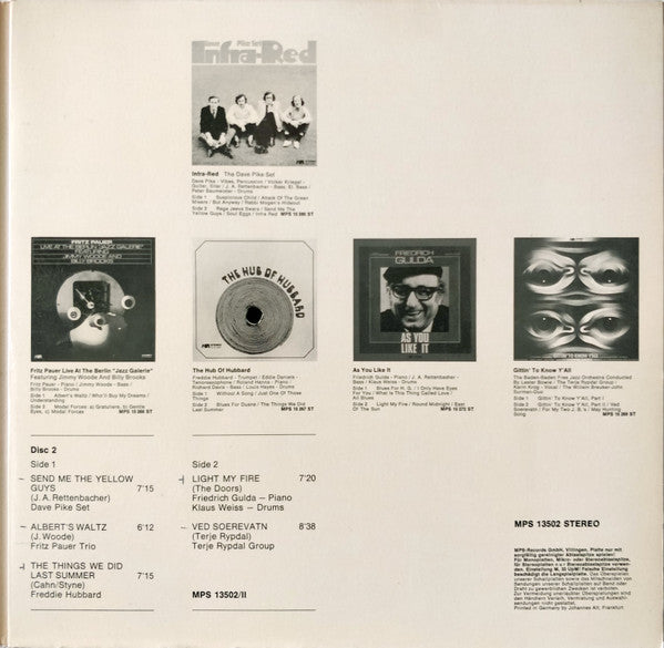 Various ~ MPS Jazz Sound '71 (Vinyl) - Djungel & Jazz