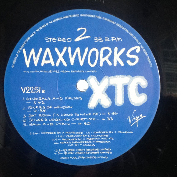 XTC : Waxworks: Some Singles 1977-1982 (LP, Comp)
