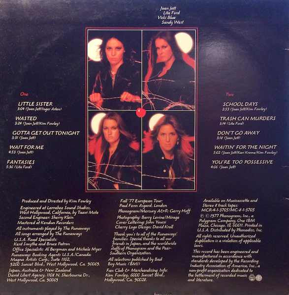 The Runaways ~ Waitin' For The Night (Vinyl) - Djungel & Jazz