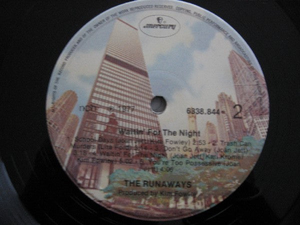 The Runaways ~ Waitin' For The Night (Vinyl) - Djungel & Jazz