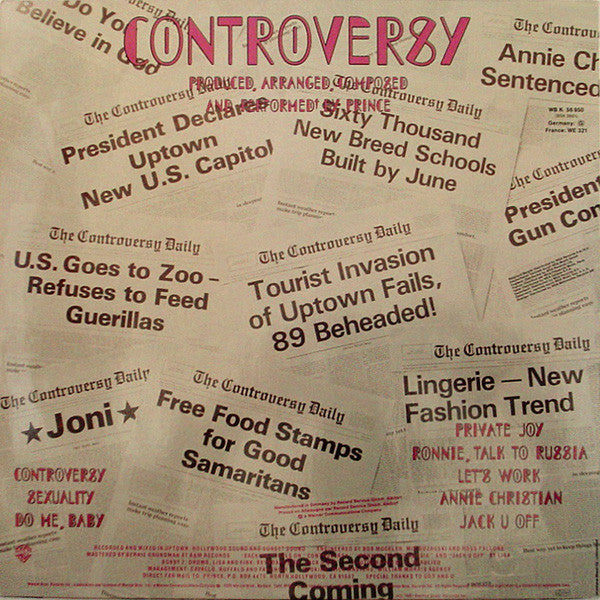 Prince ~ Controversy (Vinyl) - Djungel & Jazz