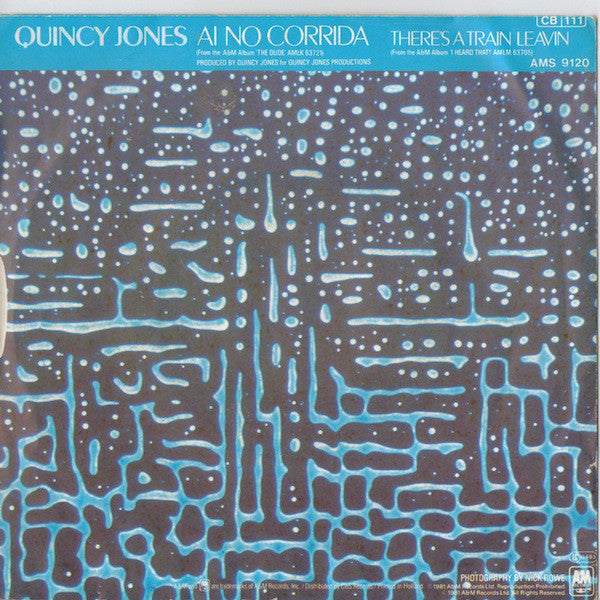Quincy Jones ~ Ai No Corrida / There's A Train Leavin (Vinyl) - Djungel & Jazz