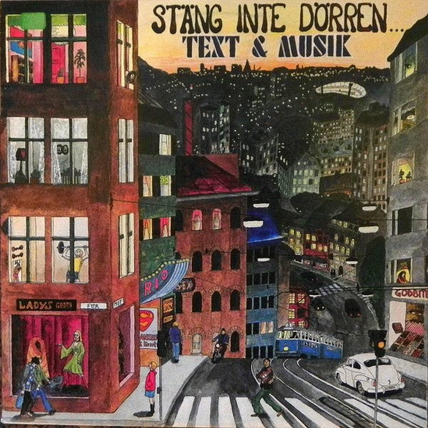 Text & Musik ~ Stäng Inte Dörren... (Vinyl) - Djungel & Jazz