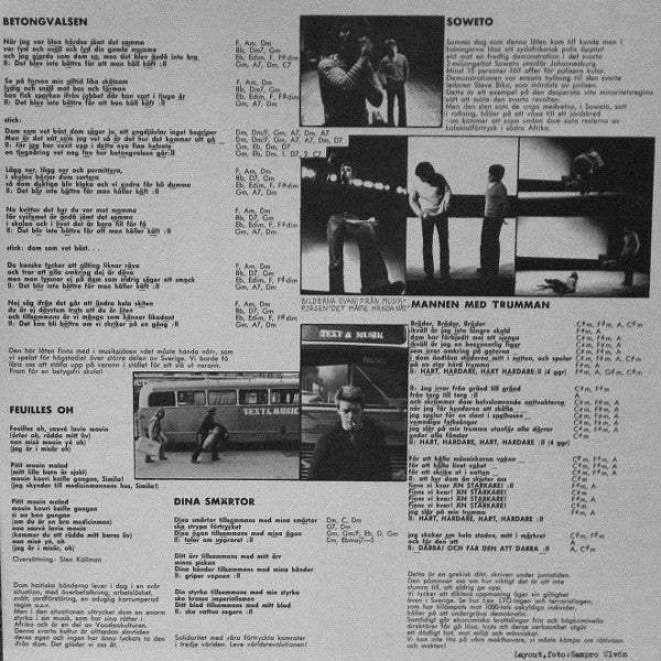 Text & Musik ~ Stäng Inte Dörren... (Vinyl) - Djungel & Jazz