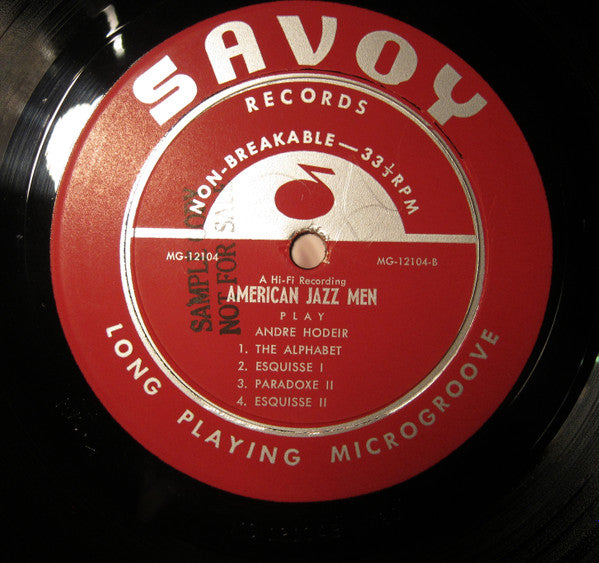 André Hodeir ~ American Jazzmen Play Andre Hodeir's Essais (Vinyl) - Djungel & Jazz