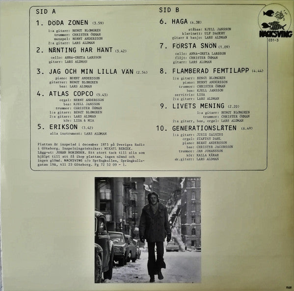 Lars Aldman ~ Nånting Har Hänt... (Vinyl) - Djungel & Jazz