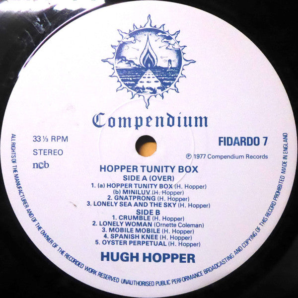 Hugh Hopper ~ Hopper Tunity Box (Vinyl) - Djungel & Jazz