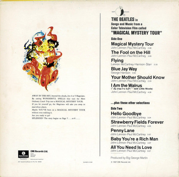 The Beatles ~ Magical Mystery Tour (Vinyl) - Djungel & Jazz
