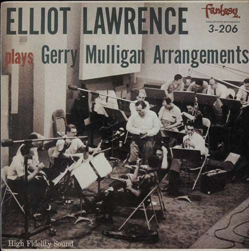 The Elliot Lawrence Band ~ Plays Gerry Mulligan Arrangements (Vinyl) - Djungel & Jazz