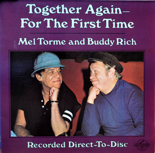 Mel Torme And Buddy Rich ~ Together Again For The First Time (Vinyl) - Djungel & Jazz