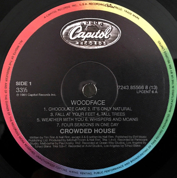 Crowded House ~ Woodface (Vinyl) - Djungel & Jazz
