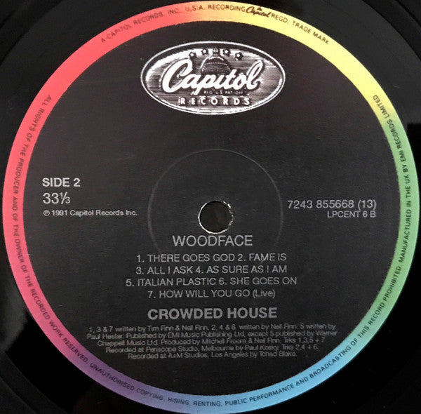 Crowded House ~ Woodface (Vinyl) - Djungel & Jazz