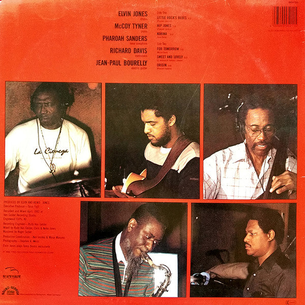 Elvin Jones McCoy Tyner Quintet ~ Reunited (Vinyl) - Djungel & Jazz