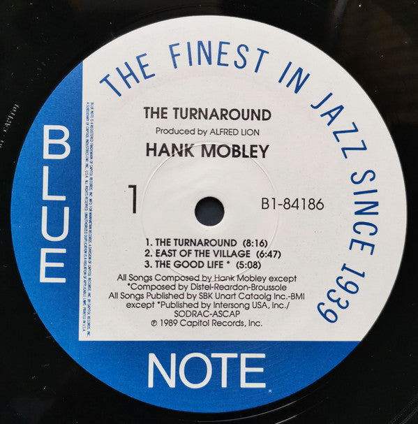 Hank Mobley ~ The Turnaround (Vinyl) - Djungel & Jazz