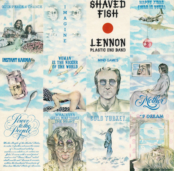 Lennon*, Plastic Ono Band* : Shaved Fish (LP, Album, Comp, '-1)