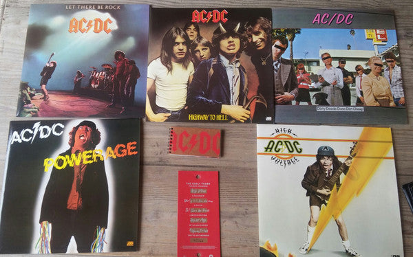 AC/DC : The Early Years (5xLP, Album, Num + Box, Comp, Ltd)