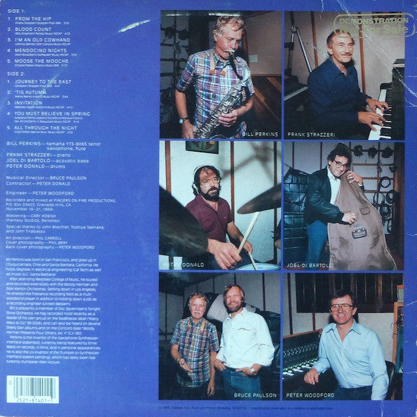 The Bill Perkins Quartet ~ Journey To The East (Vinyl) - Djungel & Jazz