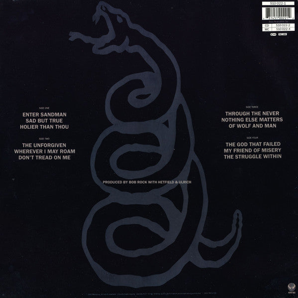 Metallica ~ Metallica (Vinyl) - Djungel & Jazz