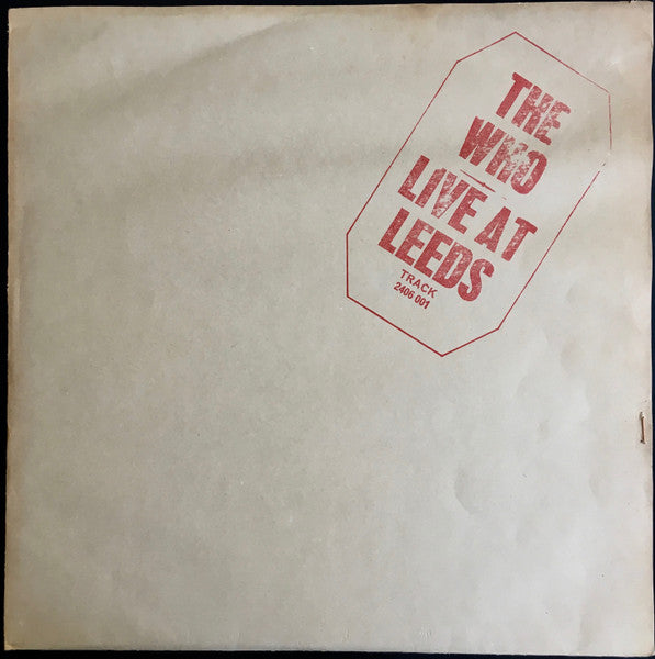 The Who ~ Live At Leeds (Vinyl) - Djungel & Jazz