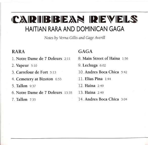 Various ~ Caribbean Revels: Haitian Rara & Dominican Gaga (Vinyl) - Djungel & Jazz