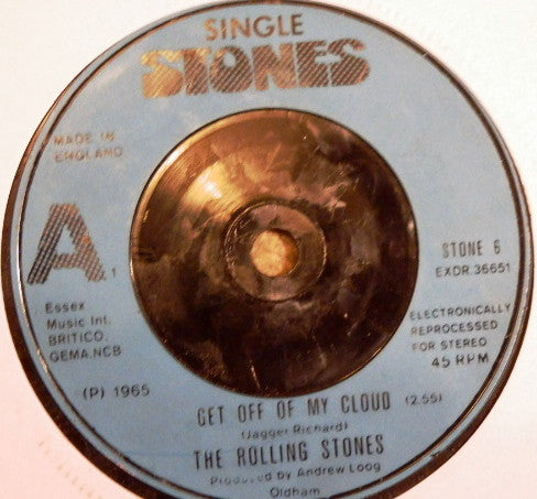 The Rolling Stones ~ Get Off Of My Cloud / Play With Fire (Vinyl) - Djungel & Jazz