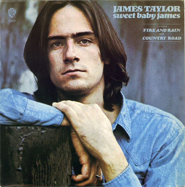 James Taylor (2) : Sweet Baby James (LP, Album, RE, Glo)
