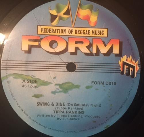 Tippa Ranking : Swing & Dine (On Saturday Night) (12")
