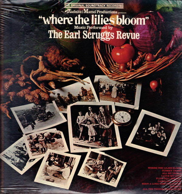 Earl Scruggs Revue ~ Where The Lilies Bloom (The Original Soundtrack Recording) (Vinyl) - Djungel & Jazz