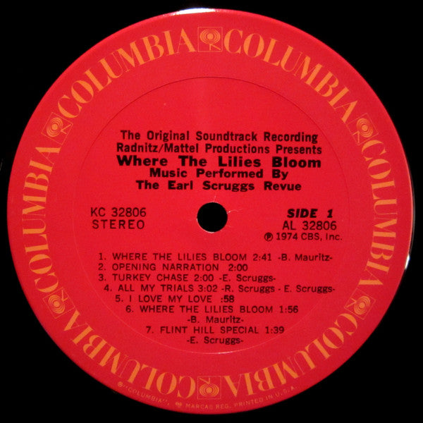 Earl Scruggs Revue ~ Where The Lilies Bloom (The Original Soundtrack Recording) (Vinyl) - Djungel & Jazz