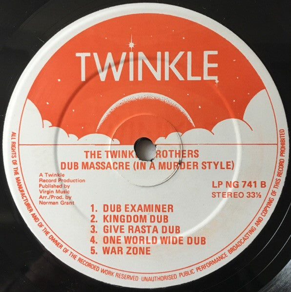 Twinkle Brothers : Dub Massacre - Inna Murder Style (LP, Album)
