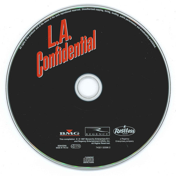 Various ~ L.A. Confidential: Original Motion Picture Soundtrack (Vinyl) - Djungel & Jazz