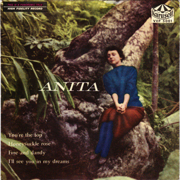 Anita O'Day ~ Anita (Vinyl) - Djungel & Jazz
