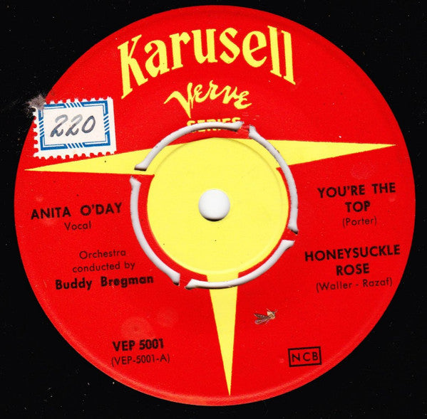 Anita O'Day ~ Anita (Vinyl) - Djungel & Jazz