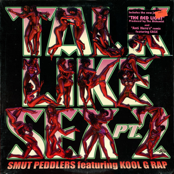Smut Peddlers Featuring Kool G Rap ~ Talk Like Sex Pt. 2 (Vinyl) - Djungel & Jazz
